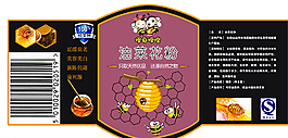 油菜花粉圖片