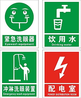 沖淋吸煙裝置標識