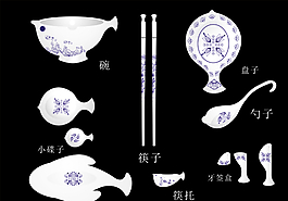 南通特色餐具圖片