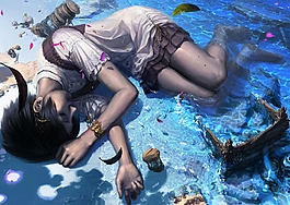 CG海邊女孩