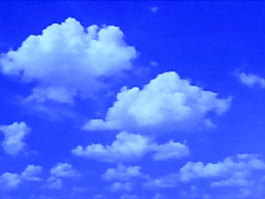 藍(lán)色的天空