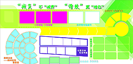 減負展板圖片