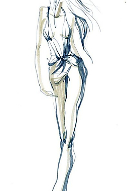 手繪服裝設(shè)計(jì)8
