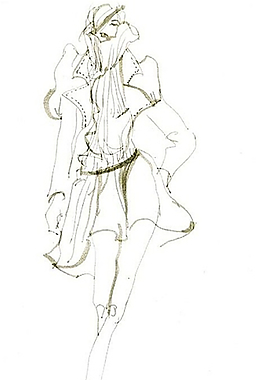 手繪服裝設(shè)計(jì)一系列7