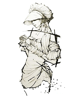 手繪服裝設(shè)計(jì)一系列7