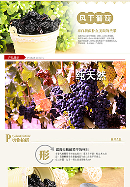 紫香無核葡萄干淘寶詳情
