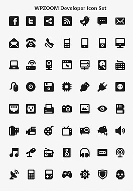 優(yōu)質(zhì)icon-WPZOOM_Developer_Icon_Set