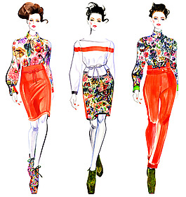手繪服裝設(shè)計