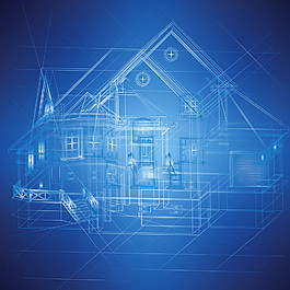 3d城市建筑工程圖圖片
