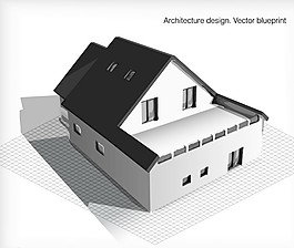 建筑模型示意圖圖片