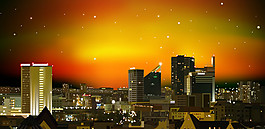 城市夜景圖片