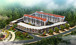城鎮(zhèn)化建設(shè)住宅效果圖片
