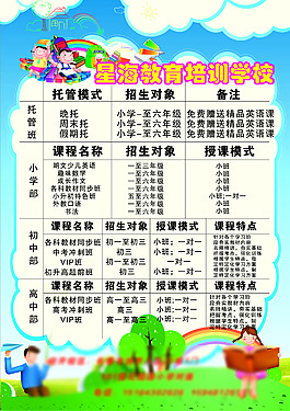 招生彩頁