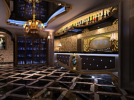 豪華酒店KTV歐式前廳圖片