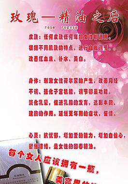 精油展板