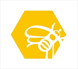 簡約蜂蜜logo設計