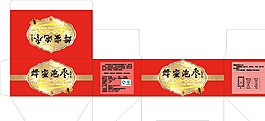 棗花蜜盒子圖片