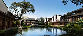 旅游區(qū)建筑景觀設(shè)計(jì)圖片