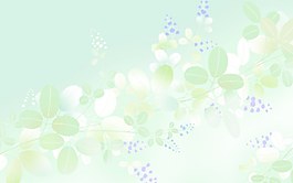日本風格淡綠色甜美碎花布背景