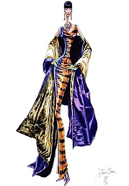 手繪服裝設(shè)計(jì)