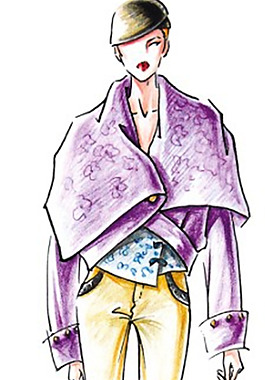 手繪服裝設(shè)計v