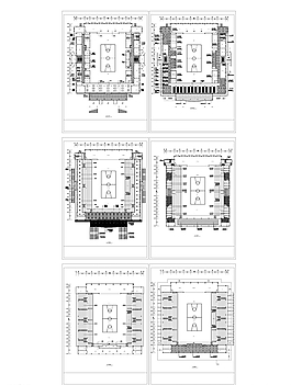 體育館CAD裝修圖圖片