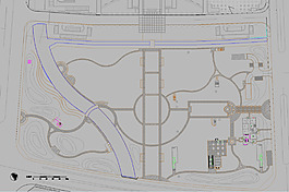 公園景觀 環(huán)河綠地平面材料圖片