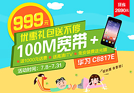 電信100M
