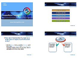 創意商務PPT模版