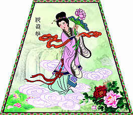 八仙人物何仙姑