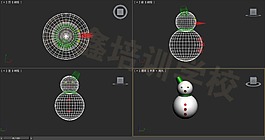 原创3D雪人
