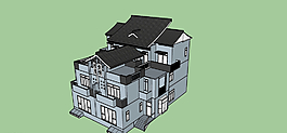 低層住宅模型設(shè)計(jì)圖片