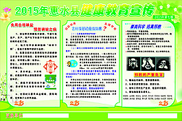 健康教育展板