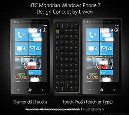 htc手机模板app界面