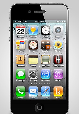 iPhone4手機(jī)模板