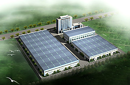 厂区鸟瞰图片