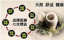 選擇亞麻七大理由圖片