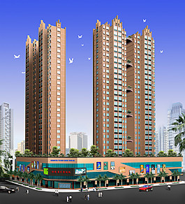 建筑效果圖圖片