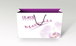 化妝品手提袋 展開圖圖片