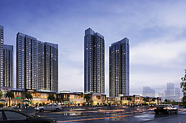商業(yè)建筑效果圖圖片