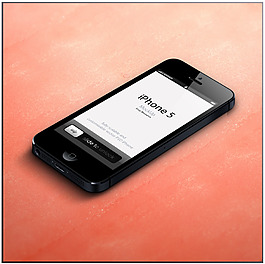 iPhone-5-3D效果圖
