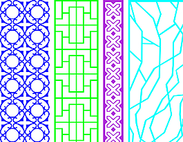 矢量鏤空?qǐng)D案圖片