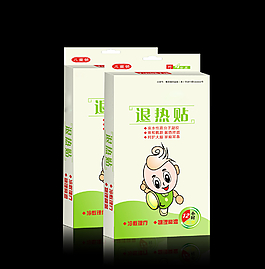 退熱貼（效果圖）圖片