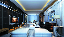 客廳裝飾圖圖片