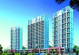 商住樓效果圖圖片