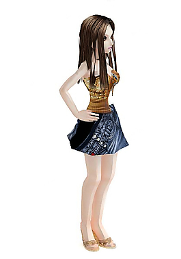 3DMAX兒童人物模型