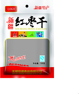 红枣干袋子设计