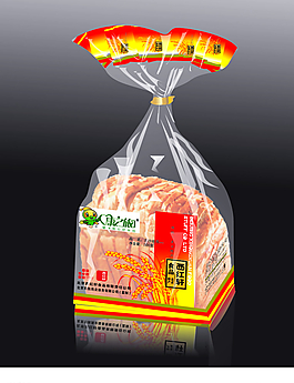 豆沙吐司展開圖圖片