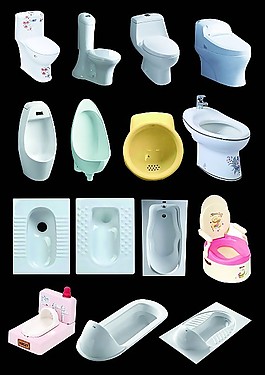 陶瓷座便器源文件