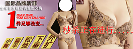 女性文胸海报